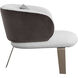 Garry San Remo Winter Cloud / Meg Ash Lounge Chair